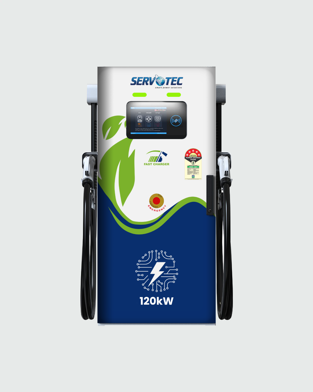 DC 120kW EV Charger CCS2 Dual Gun