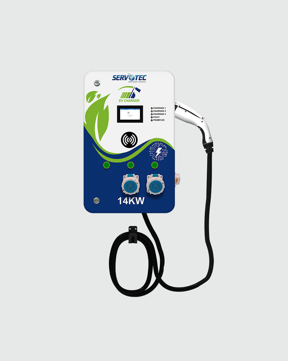 Servotech 14kW AC EV Charger || Electric Vehicle Charger