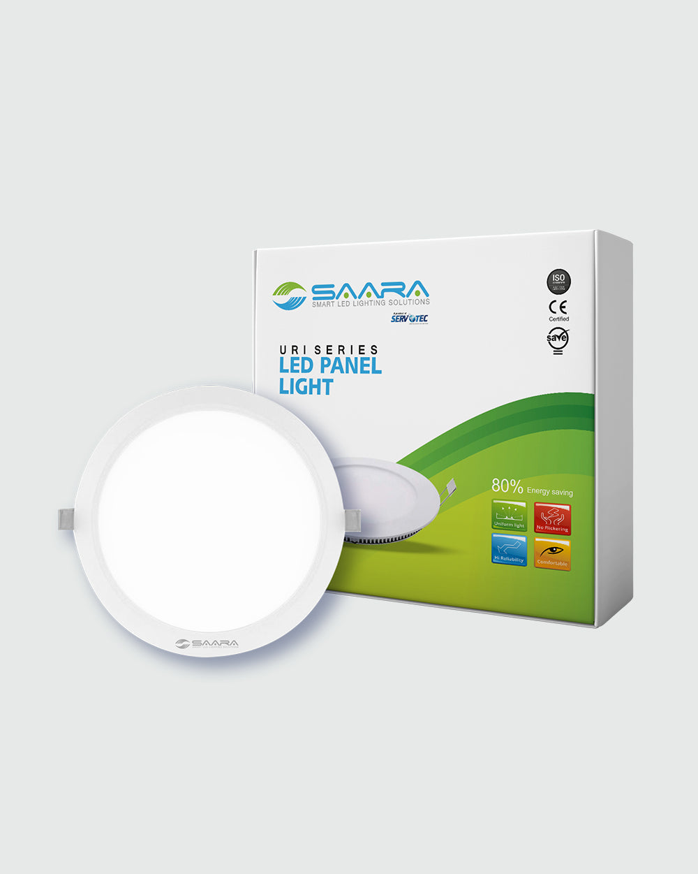 SAARA LED Panel Light Round