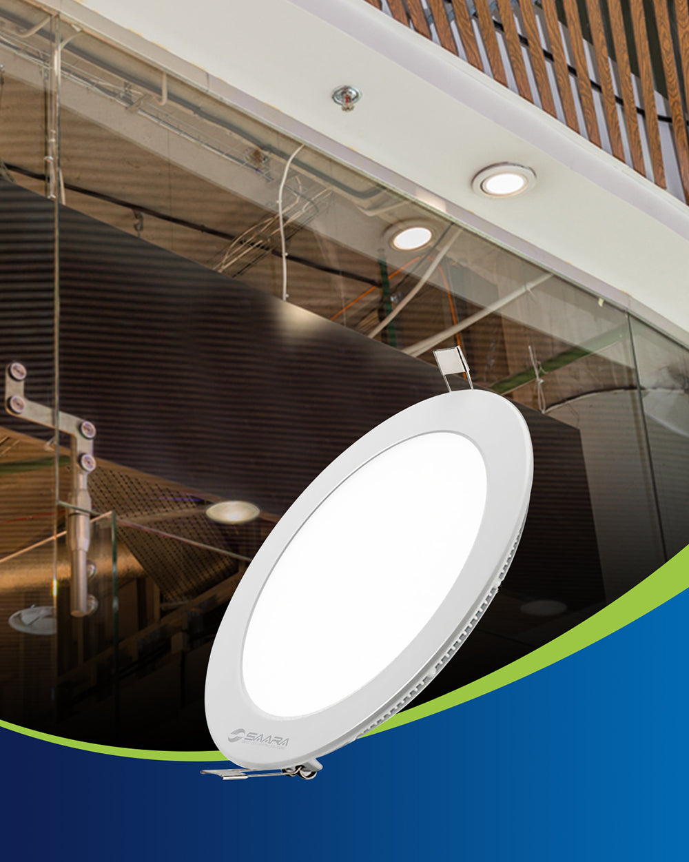 SAARA LED Panel Light Round