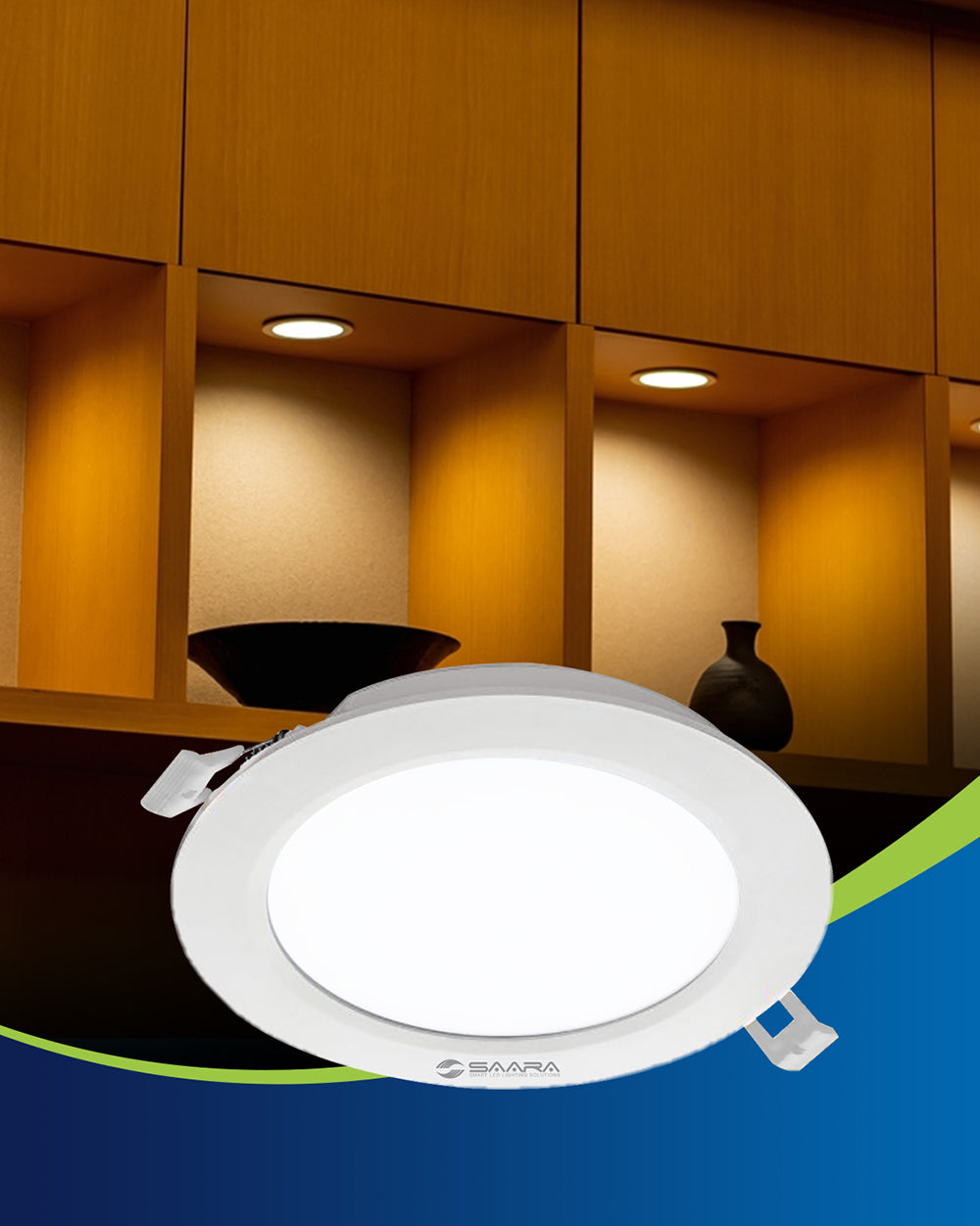 SAARA LED Panel Light Round
