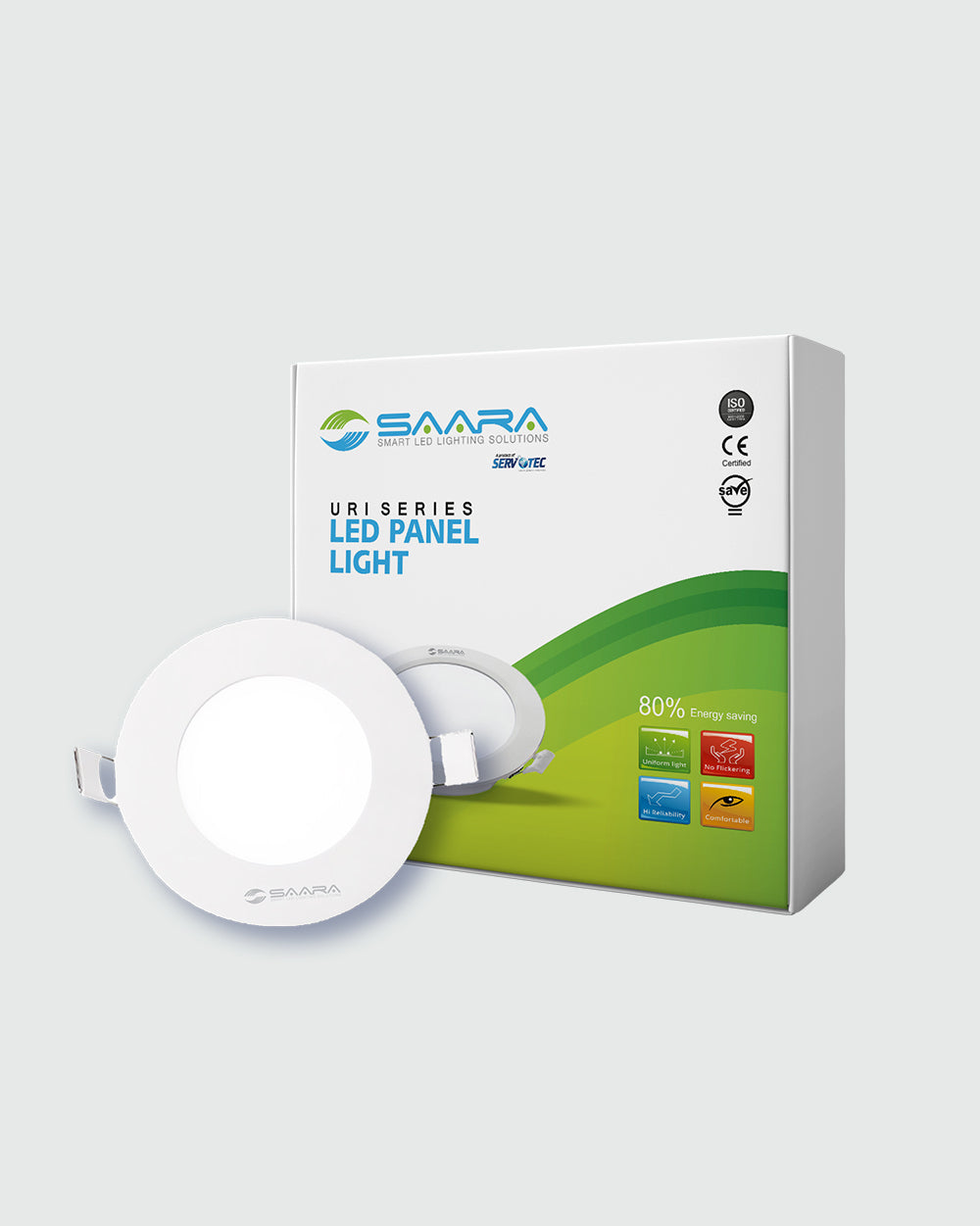 SAARA LED Panel Light Round