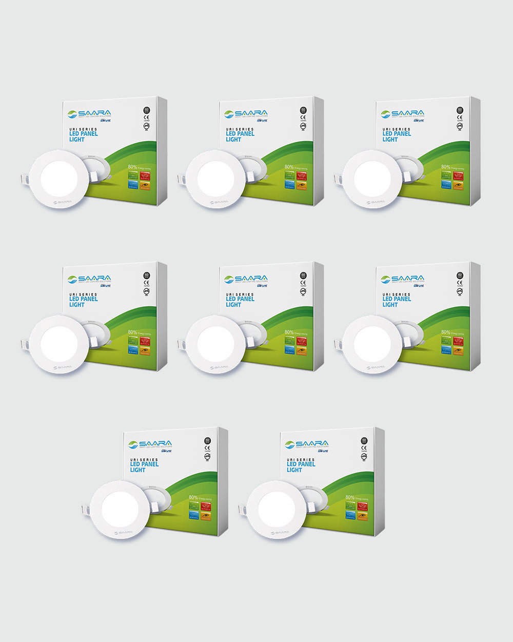 SAARA LED Panel Light Round