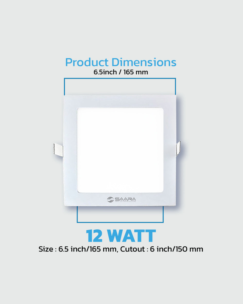 SAARA LED Panel Light Square
