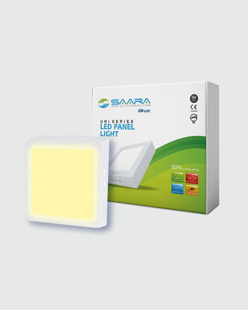 SAARA Panel Light Square Surface