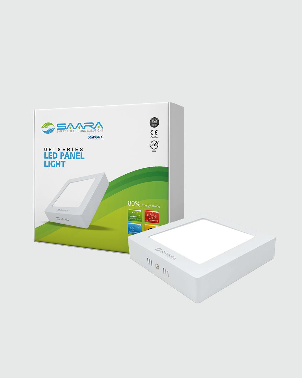 SAARA Panel Light Square Surface