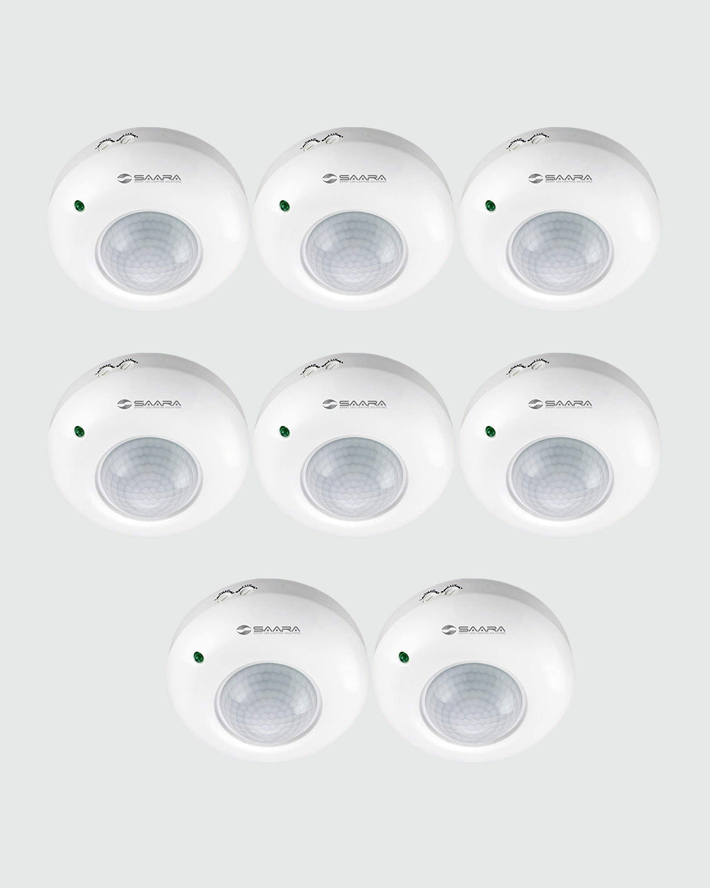 SAARA Motion Sensor with Light Sensor | Energy Saving Motion Detector Switch | Auto Day/Night On & Off | LDR Sensor Switch for Lighting Waterproof Ceiling Mounted