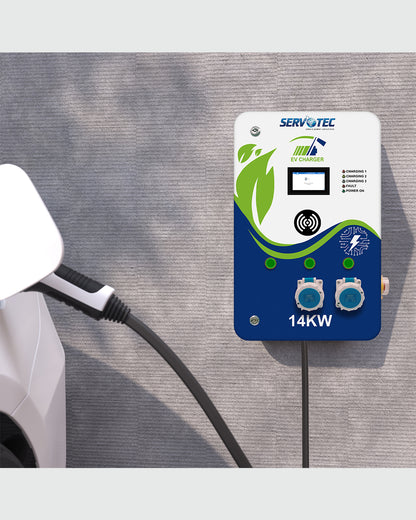 AC Charger14kw Hybrid Charger || Electric Vehicle Charger: High-Speed Charging for Your Hybrid EV | Indoor and Outdoor Use | Supports: Electric 2 Wheeler, 3 Wheeler, 4 Wheeler