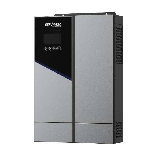 Sparkle Series 5KVA-24Vdc Hybrid Solar Inverter with Grid Feed, WiFi Monitoring, MPPT Technology, Supports Lithium & Lead Acid Battery | Model STAG-HYBINV-5048/S11