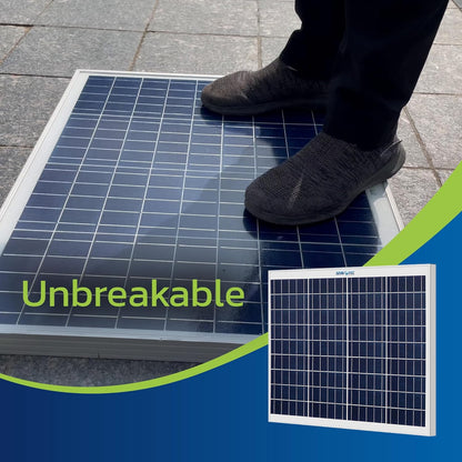 60W 12V Monocrystalline Solar Panel with MC4 Connector – Best Solar Power Solution for Homes & Outdoor Applications
