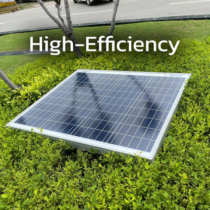 60W 12V Monocrystalline Solar Panel with MC4 Connector – Best Solar Power Solution for Homes & Outdoor Applications