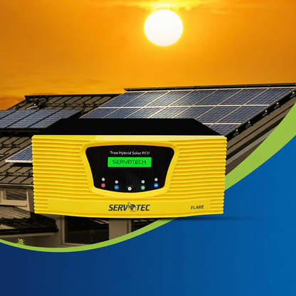 Servotech 1500VA/24VDC Flare MPPT Series Off-Grid Solar Inverter STF-PCUOGM-2224/S11
