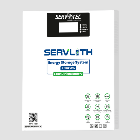 SERVLITH 51.2V/100Ah Solar Lithium Battery | High Performance Lithium Battery | 60-Month Warranty (Copy)