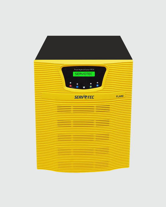 Servotech Flare MPPT Series Off-Grid Solar Inverter | With Capacity 3000VA to 10000VA